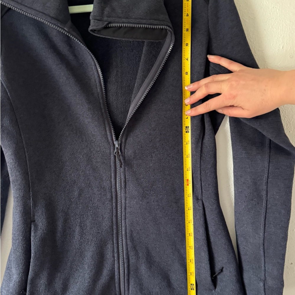 Helly Hansen Navy Blue Synnoeve Propile Knit Fleece Jacket Sz Medium - Picture 8 of 16
